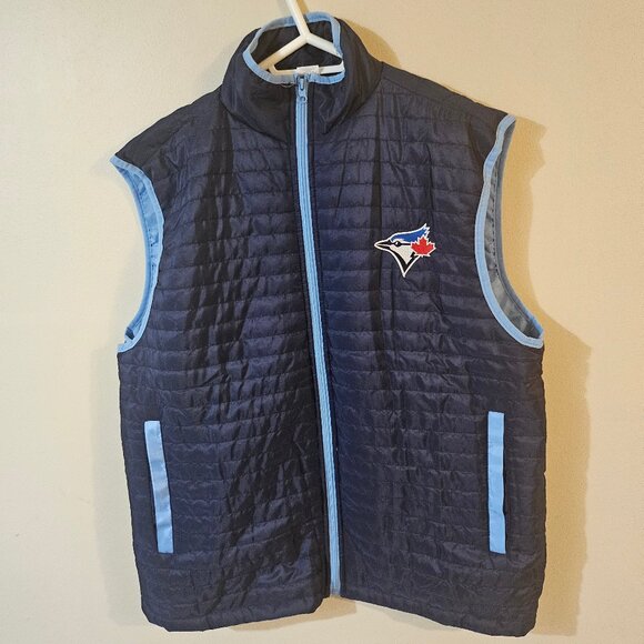 Toronto Blue Jays Unisex Light Weight Puffer Vest - Size XL - Picture 1 of 5